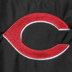 Men's G-III Sports By Carl Banks Black Cincinnati Reds Double Play Lightweight Hoodie Jacket -G-III Sales Store unnamed file 4103