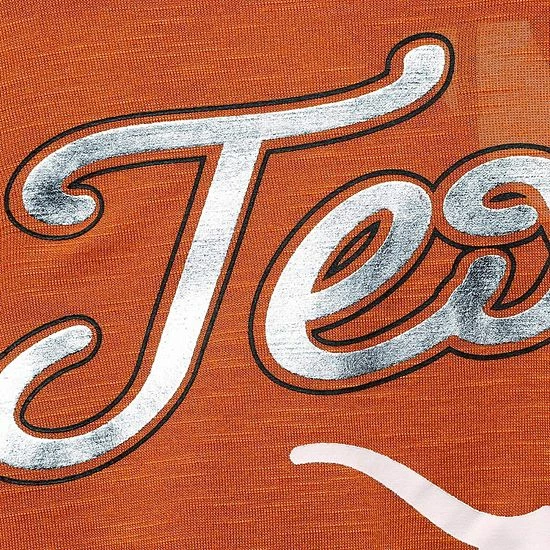 Women's G-III 4Her By Carl Banks Texas Orange Texas Longhorns Game Time Burnout Cover-Up V-Neck Dress 4 Women's G-III 4Her By Carl Banks Texas Orange Texas Longhorns Game Time Burnout Cover-Up V-Neck Dress - Image 4