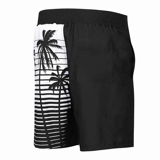 Men's G-III Sports By Carl Banks Black Baltimore Ravens Volley Swim Trunks 4 Men's G-III Sports By Carl Banks Black Baltimore Ravens Volley Swim Trunks - Image 4