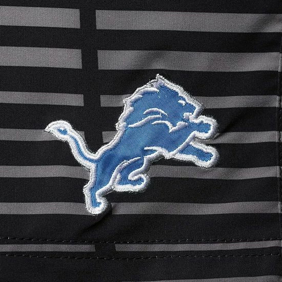 Men's G-III Sports By Carl Banks Black Detroit Lions Volley Swim Trunks 4 Men's G-III Sports By Carl Banks Black Detroit Lions Volley Swim Trunks - Image 4