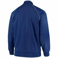 Men's G-III Sports By Carl Banks Blue New York Rangers Playmaker Full-Zip Raglan Track Jacket -G-III Sales Store unnamed file 4311
