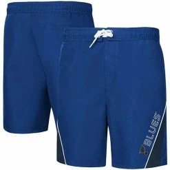 Men's G-III Sports By Carl Banks Blue St. Louis Blues Sunrise Volley Swim Shorts