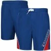 Men's G-III Sports By Carl Banks Blue New York Rangers Sunrise Volley Swim Shorts