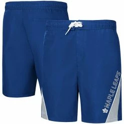 Men's G-III Sports By Carl Banks Navy Toronto Maple Leafs Sunrise Volley Swim Shorts
