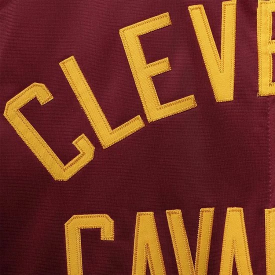 Men's G-III Sports By Carl Banks Wine Cleveland Cavaliers Pregame Track Full-Zip Jacket 2 Men's G-III Sports By Carl Banks Wine Cleveland Cavaliers Pregame Track Full-Zip Jacket - Image 2