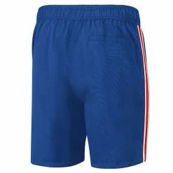 Men's G-III Sports By Carl Banks Blue New York Rangers Sand Beach Swim Shorts -G-III Sales Store unnamed file 4564