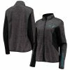Men's G-III Sports By Carl Banks Black Carolina Panthers Defense Full-Zip Jacket