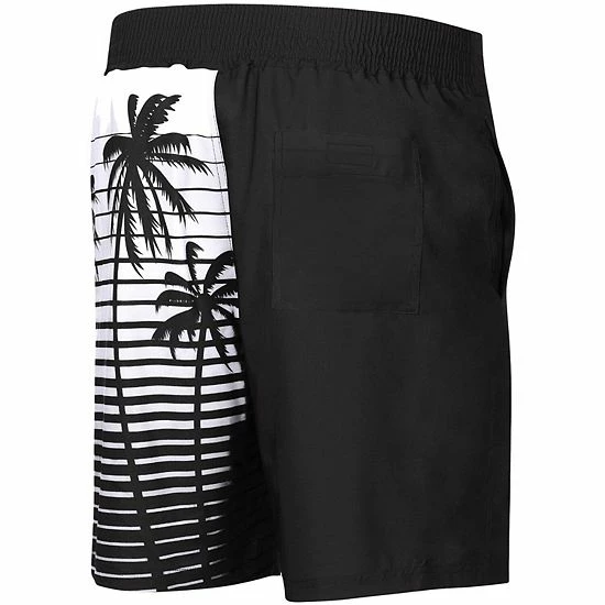 Men's G-III Sports By Carl Banks Black Carolina Panthers Volley Swim Trunks 4 Men's G-III Sports By Carl Banks Black Carolina Panthers Volley Swim Trunks - Image 4
