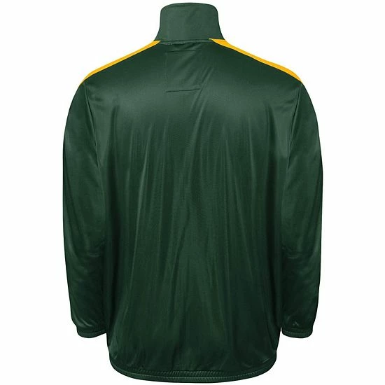 Men's G-III Sports By Carl Banks Green Oakland Athletics Full-Zip Track Jacket 4 Men's G-III Sports By Carl Banks Green Oakland Athletics Full-Zip Track Jacket - Image 4