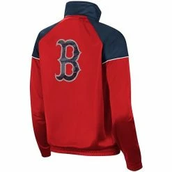 Women's G-III Sports By Carl Banks Red/Navy Boston Red Sox First Base Raglan Full-Zip Track Jacket 6 Women's G-III Sports By Carl Banks Red/Navy Boston Red Sox First Base Raglan Full-Zip Track Jacket -G-III Sales Store unnamed file 4727