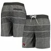 Men's G-III Sports By Carl Banks Black Arizona Cardinals Horizon Swim Shorts