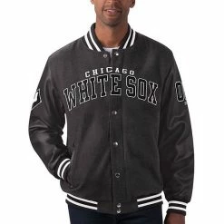 Men's G-III Sports By Carl Banks Black Chicago White Sox Power Play Full-Zip Jacket 9 Men's G-III Sports By Carl Banks Black Chicago White Sox Power Play Full-Zip Jacket -G-III Sales Store unnamed file 4869