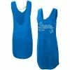 Women's G-III 4Her By Carl Banks Blue Detroit Lions Off Season Swimsuit Cover-Up