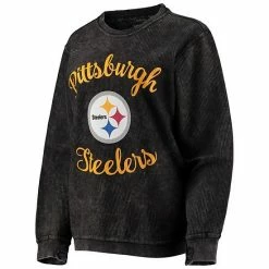 Women's G-III 4Her By Carl Banks Black Pittsburgh Steelers Comfy Cord Pullover Sweatshirt 7 Women's G-III 4Her By Carl Banks Black Pittsburgh Steelers Comfy Cord Pullover Sweatshirt -G-III Sales Store unnamed file 5055