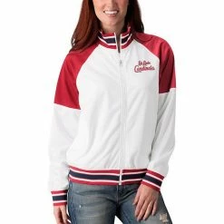 Women's G-III 4Her By Carl Banks White/Red St. Louis Cardinals First Hit Full-Zip Track Jacket 9 Women's G-III 4Her By Carl Banks White/Red St. Louis Cardinals First Hit Full-Zip Track Jacket -G-III Sales Store unnamed file 5086