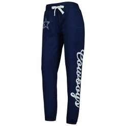 Women's G-III 4Her By Carl Banks Navy Dallas Cowboys Scrimmage Fleece Pants -G-III Sales Store unnamed file 55