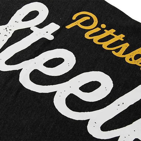 Women's G-III 4Her By Carl Banks Black Pittsburgh Steelers Scrimmage Fleece Pants 4 Women's G-III 4Her By Carl Banks Black Pittsburgh Steelers Scrimmage Fleece Pants - Image 4