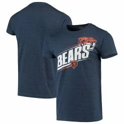 Men's G-III Sports By Carl Banks Heathered Navy Chicago Bears Prime Time T-Shirt