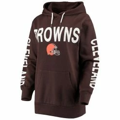 Women's G-III 4Her By Carl Banks Brown Cleveland Browns Extra Point Pullover Hoodie 7 Women's G-III 4Her By Carl Banks Brown Cleveland Browns Extra Point Pullover Hoodie -G-III Sales Store unnamed file 63