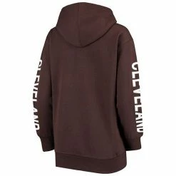 Women's G-III 4Her By Carl Banks Brown Cleveland Browns Extra Point Pullover Hoodie 8 Women's G-III 4Her By Carl Banks Brown Cleveland Browns Extra Point Pullover Hoodie -G-III Sales Store unnamed file 64