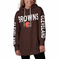 Women's G-III 4Her By Carl Banks Brown Cleveland Browns Extra Point Pullover Hoodie 9 Women's G-III 4Her By Carl Banks Brown Cleveland Browns Extra Point Pullover Hoodie -G-III Sales Store unnamed file 65