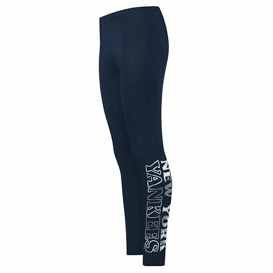 Women's G-III 4Her By Carl Banks Navy New York Yankees Stadium Leggings 3 Women's G-III 4Her By Carl Banks Navy New York Yankees Stadium Leggings - Image 3