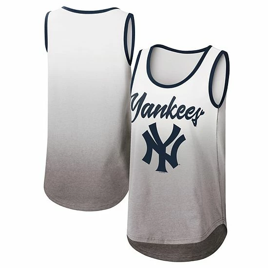 Women's G-III 4Her By Carl Banks White New York Yankees Logo Opening Day Tank Top 1 Women's G-III 4Her By Carl Banks White New York Yankees Logo Opening Day Tank Top