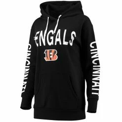 Women's G-III 4Her By Carl Banks Black Cincinnati Bengals Extra Point Pullover Hoodie 6 Women's G-III 4Her By Carl Banks Black Cincinnati Bengals Extra Point Pullover Hoodie -G-III Sales Store unnamed file 68