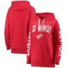 Women's G-III 4Her By Carl Banks Red Detroit Red Wings Extra Inning Pullover Hoodie