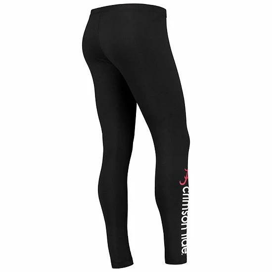Women's G-III 4Her By Carl Banks Black Alabama Crimson Tide Post Season Leggings 4 Women's G-III 4Her By Carl Banks Black Alabama Crimson Tide Post Season Leggings - Image 4