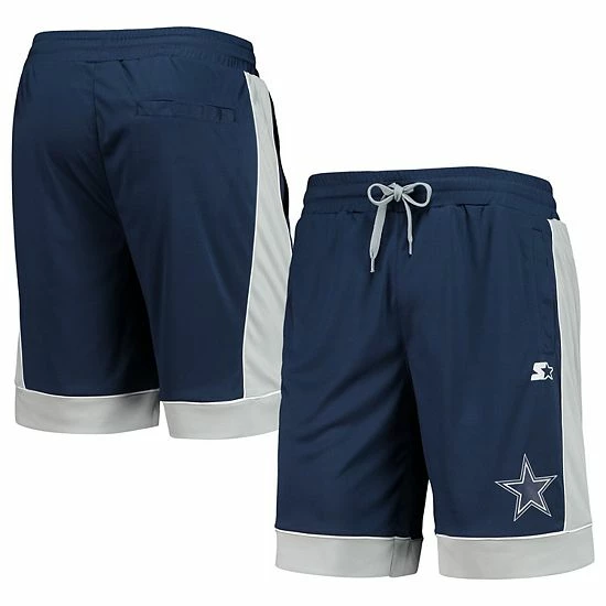 Men's G-III Sports By Carl Banks Navy/Gray Dallas Cowboys Fan Favorite Fashion Shorts 1 Men's G-III Sports By Carl Banks Navy/Gray Dallas Cowboys Fan Favorite Fashion Shorts
