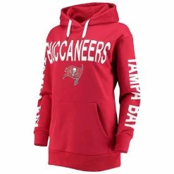 Women's G-III 4Her By Carl Banks Red Tampa Bay Buccaneers Extra Point Pullover Hoodie 6 Women's G-III 4Her By Carl Banks Red Tampa Bay Buccaneers Extra Point Pullover Hoodie -G-III Sales Store unnamed file 871