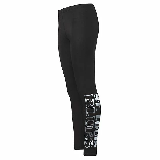 Women's G-III Sports By Carl Banks Black St. Louis Blues Stadium Leggings 1 Women's G-III Sports By Carl Banks Black St. Louis Blues Stadium Leggings